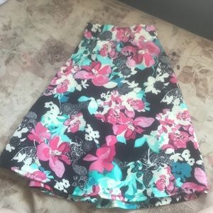 Floral Skater Skirt